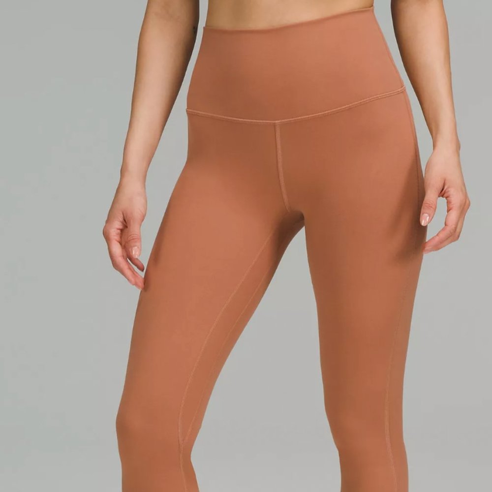 Lululemon Align 25 inch leggings in dusty clay